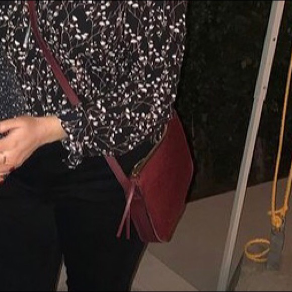 Madewell Maroon Mini Crossbody - Picture 3 of 4